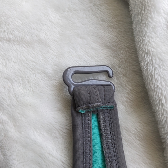 Adore Me Swim Bikini Top, 34B Small Gray - Picture 3 of 9